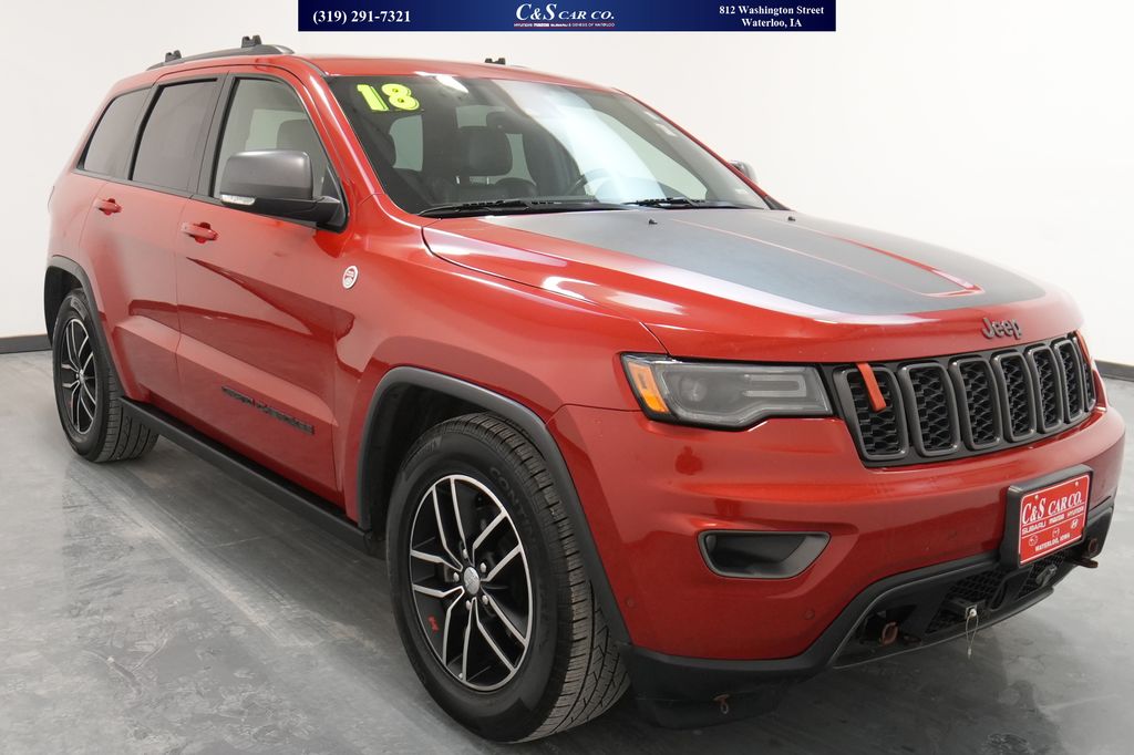 Used 2018 Jeep Grand Cherokee Trailhawk SUVs
