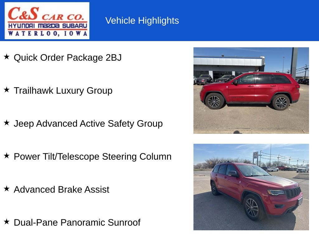 2018 Jeep Grand Cherokee