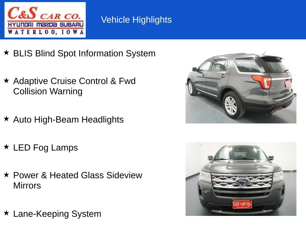 2018 Ford Explorer XLT - Photo 19