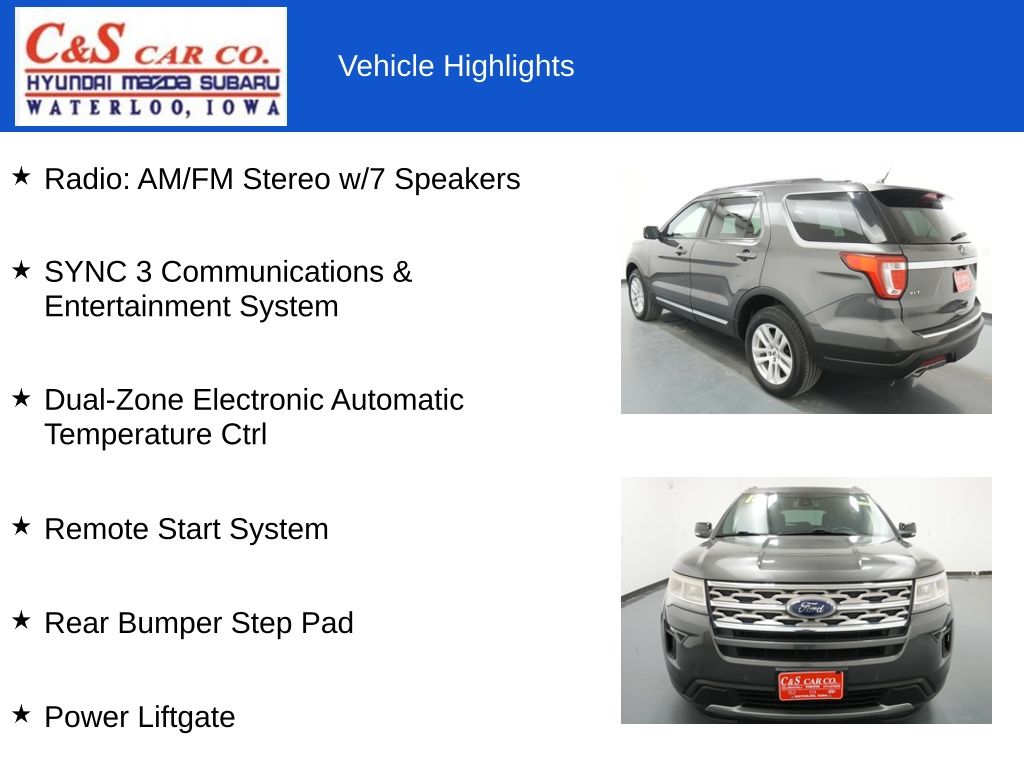 2018 Ford Explorer XLT - Photo 13