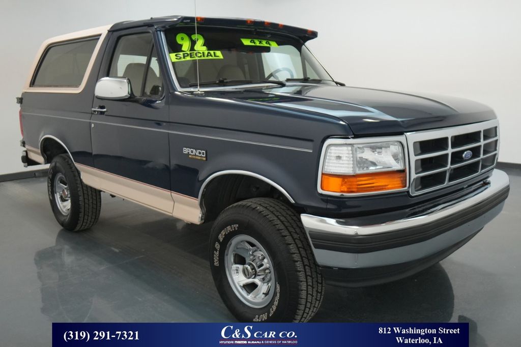 Used 1992 Ford Bronco Eddie Bauer SUVs
