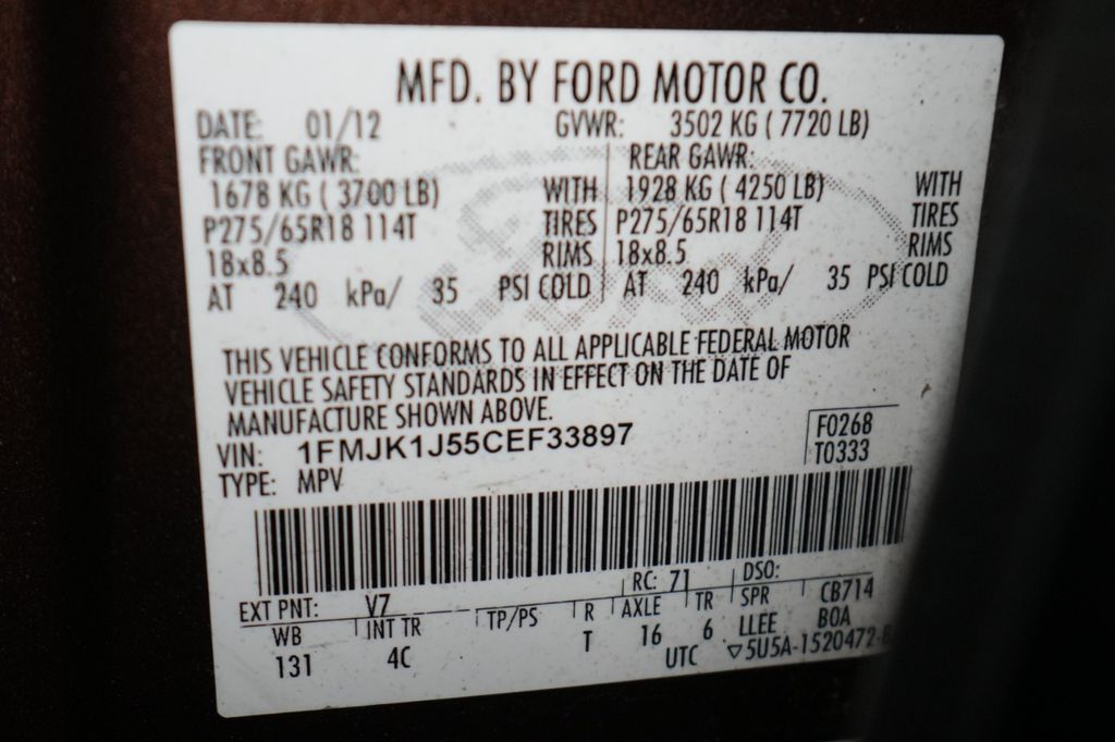 2012 Ford Expedition EL