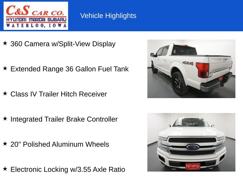 2020 Ford F-150 Platinum - Photo 19