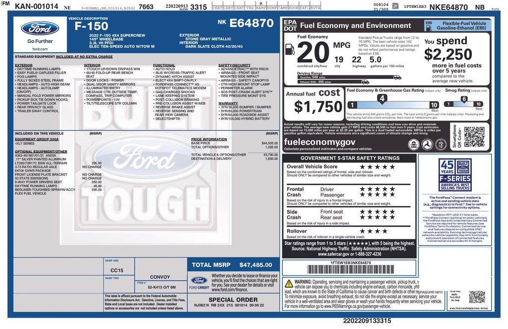 2022 Ford F-150