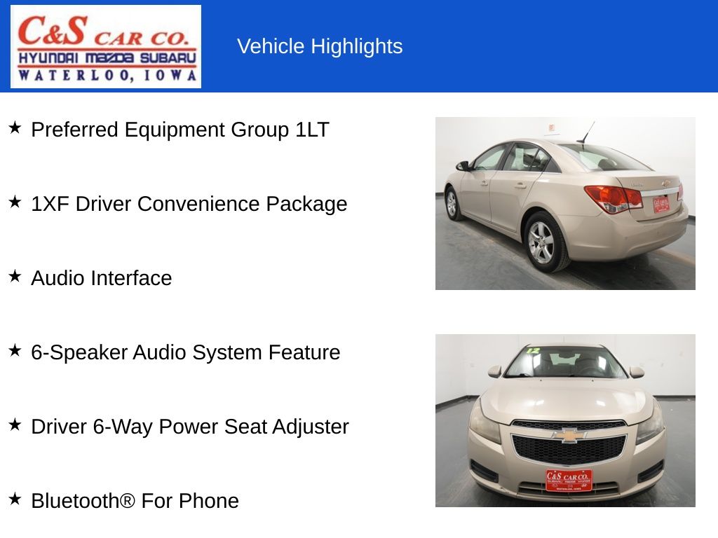 2012 Chevrolet Cruze