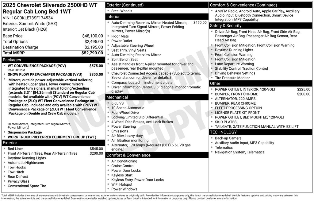 2025 Chevrolet Silverado 2500HD