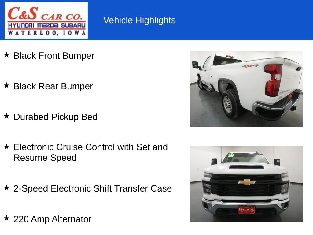2025 Chevrolet Silverado 2500HD