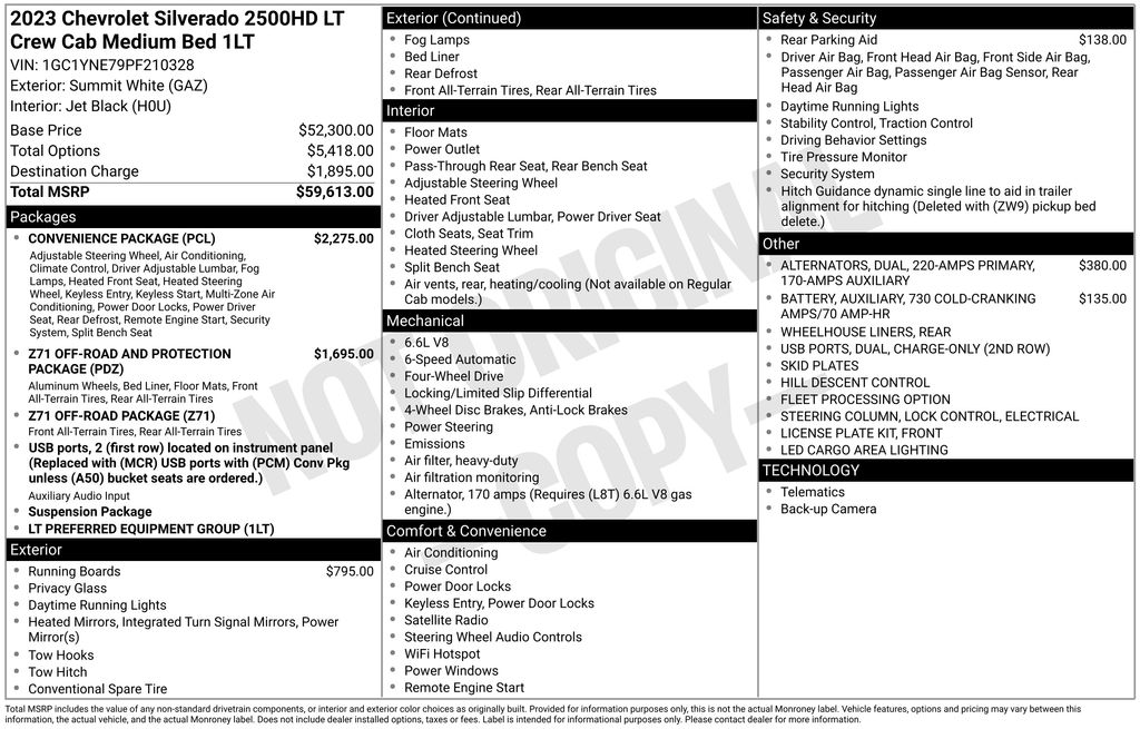 2023 Chevrolet Silverado 2500HD