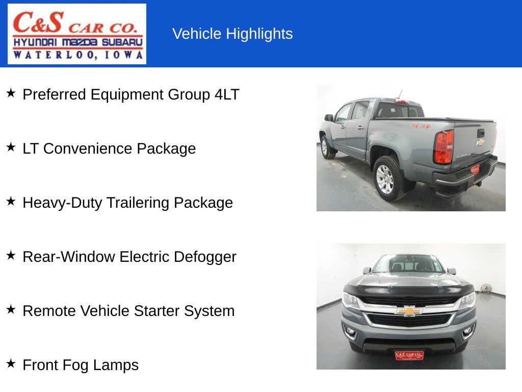 2019 Chevrolet Colorado