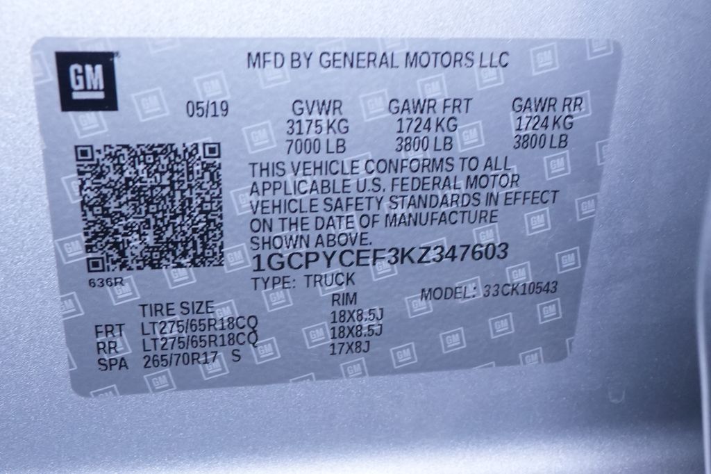 2019 Chevrolet Silverado 1500