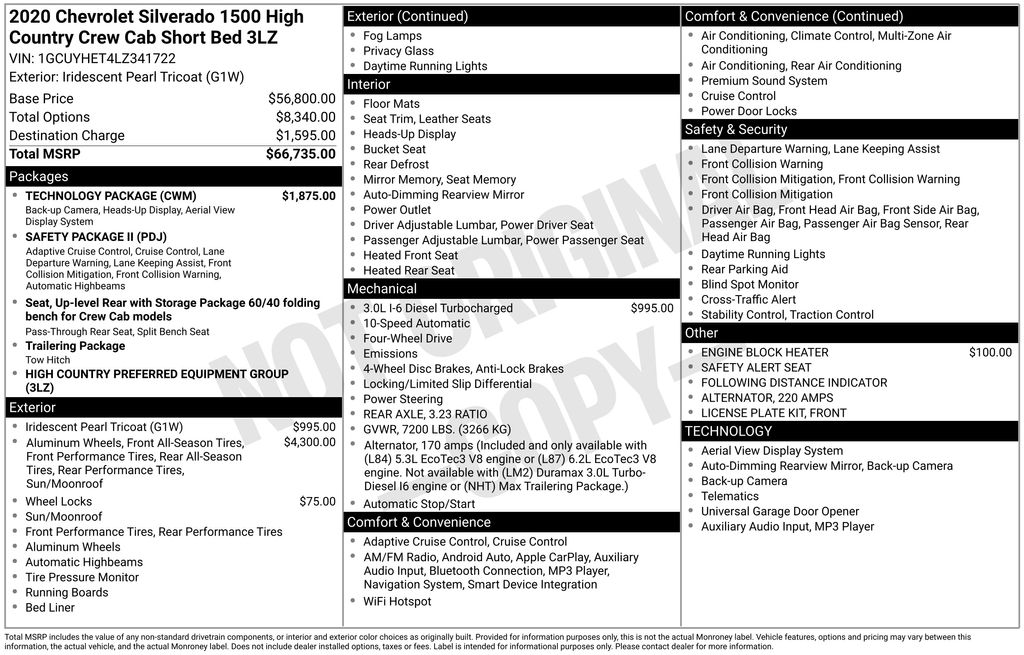 2020 Chevrolet Silverado 1500 High Country - Photo 5