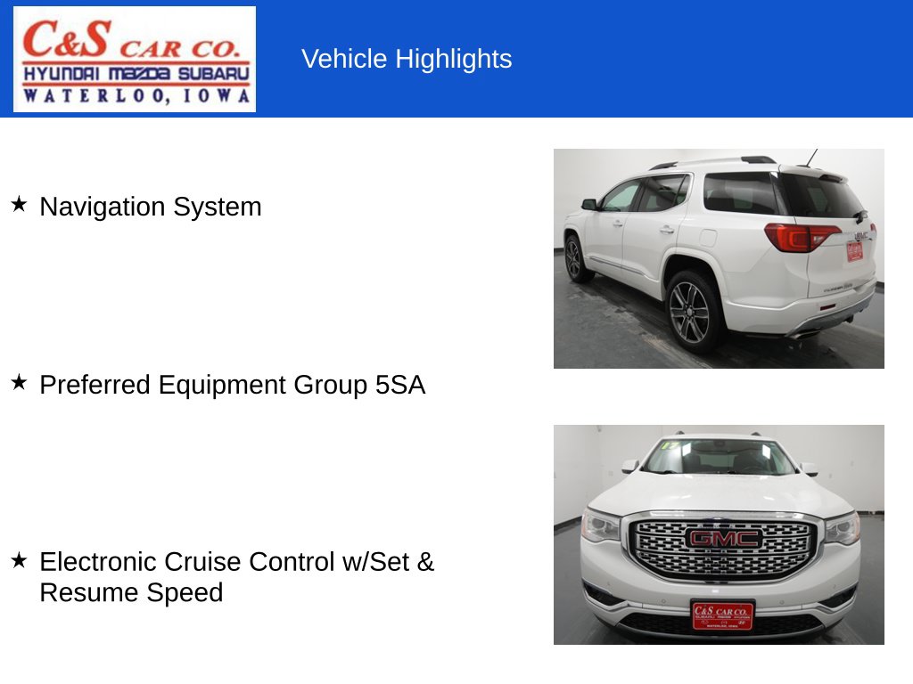 2017 GMC Acadia