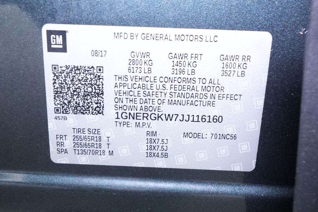 2018 Chevrolet Traverse