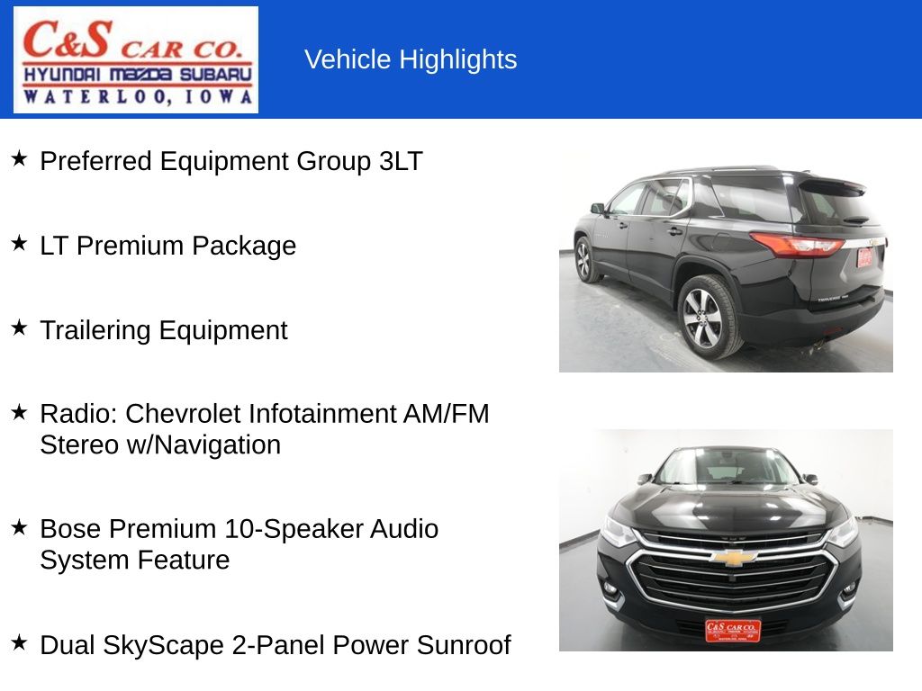 2019 Chevrolet Traverse 3LT - Photo 7