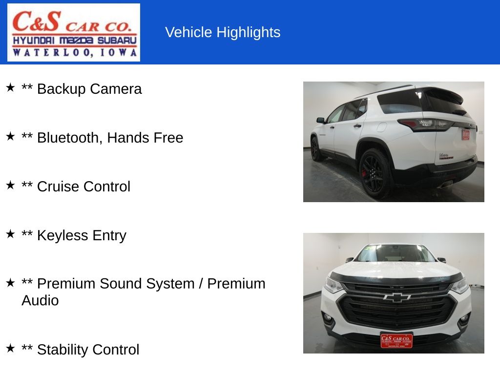 2020 Chevrolet Traverse