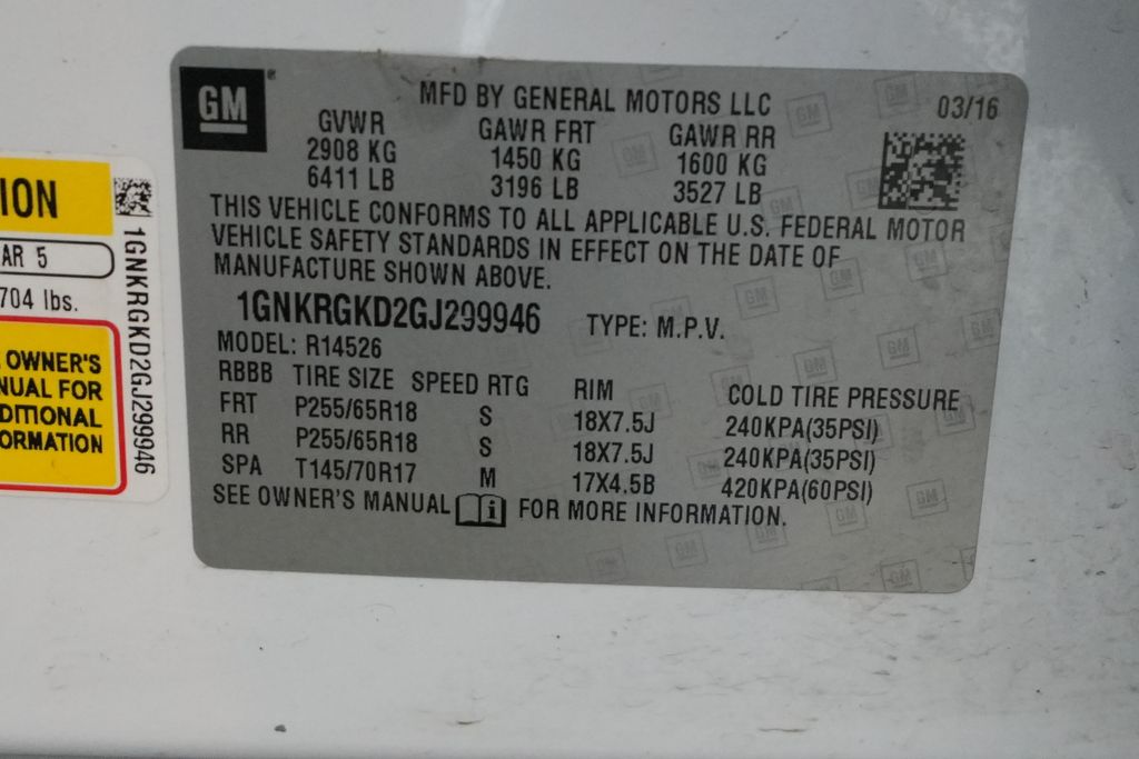 2016 Chevrolet Traverse