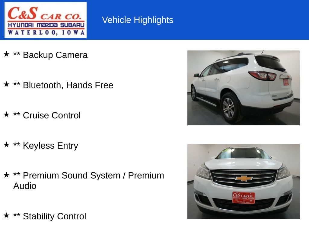 2016 Chevrolet Traverse