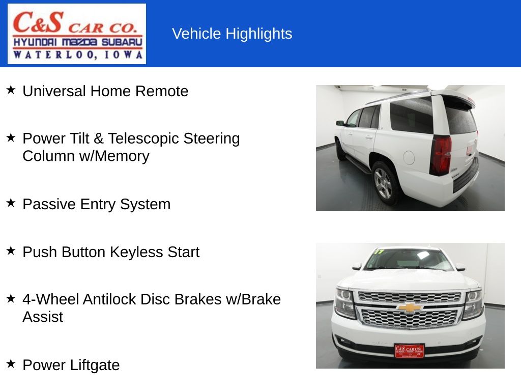 2017 Chevrolet Tahoe