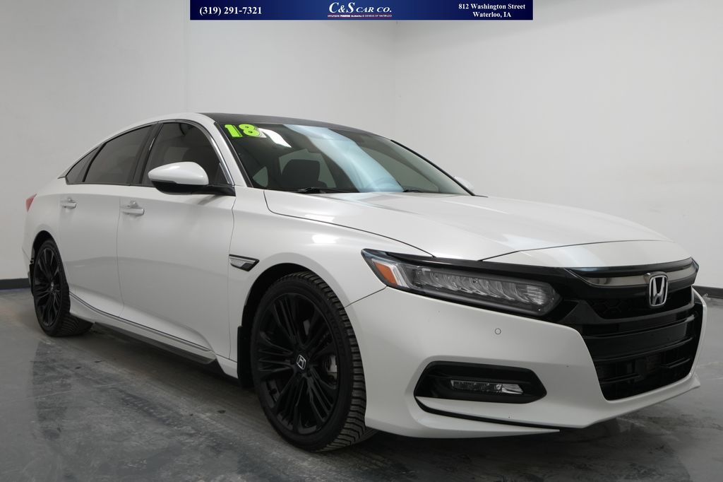 Used 2018 Honda Accord Touring 2.0T Cars