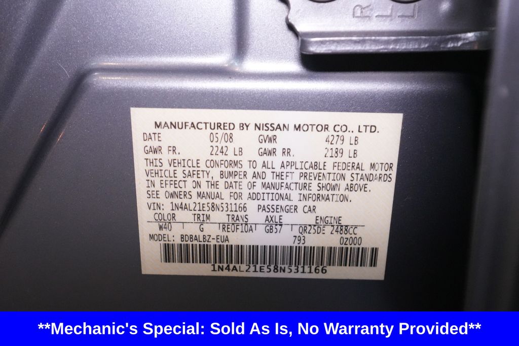 2008 Nissan Altima
