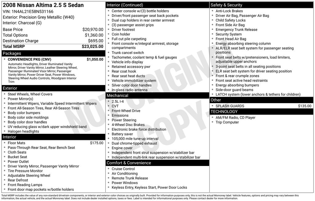 2008 Nissan Altima