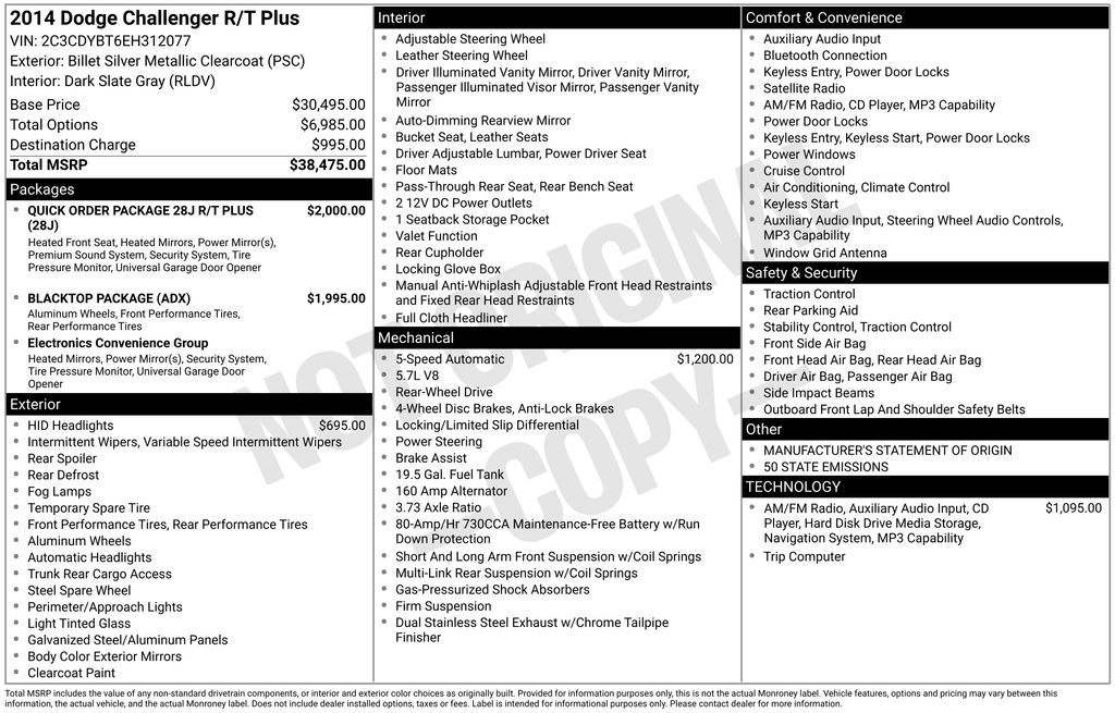 2014 Dodge Challenger