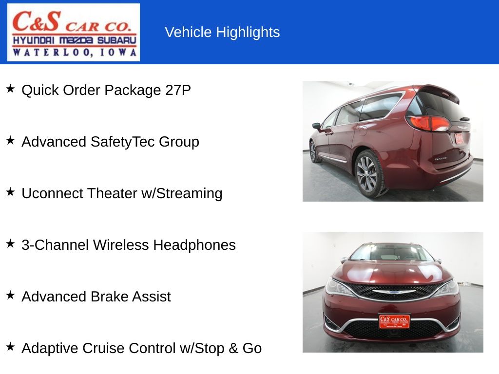 2018 Chrysler Pacifica