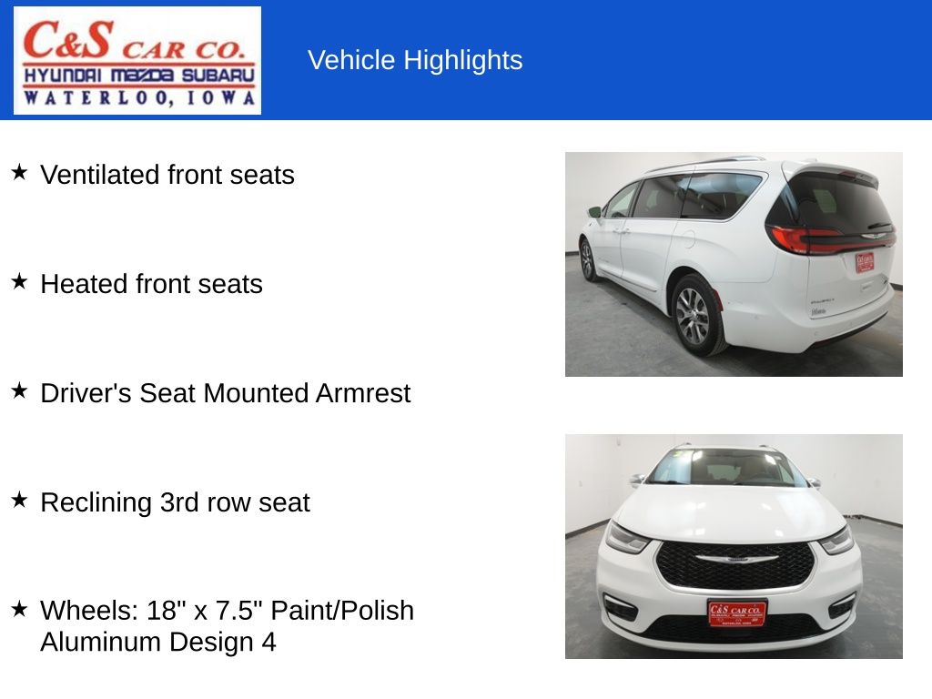 2022 Chrysler Pacifica Hybrid