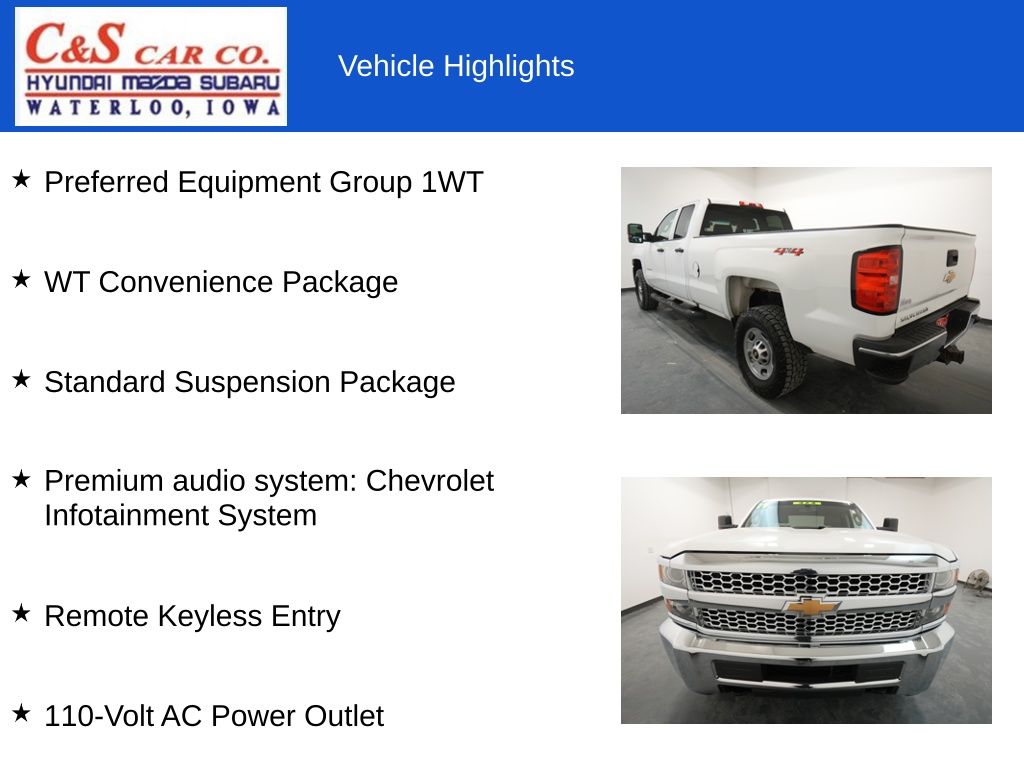 2019 Chevrolet Silverado 2500HD