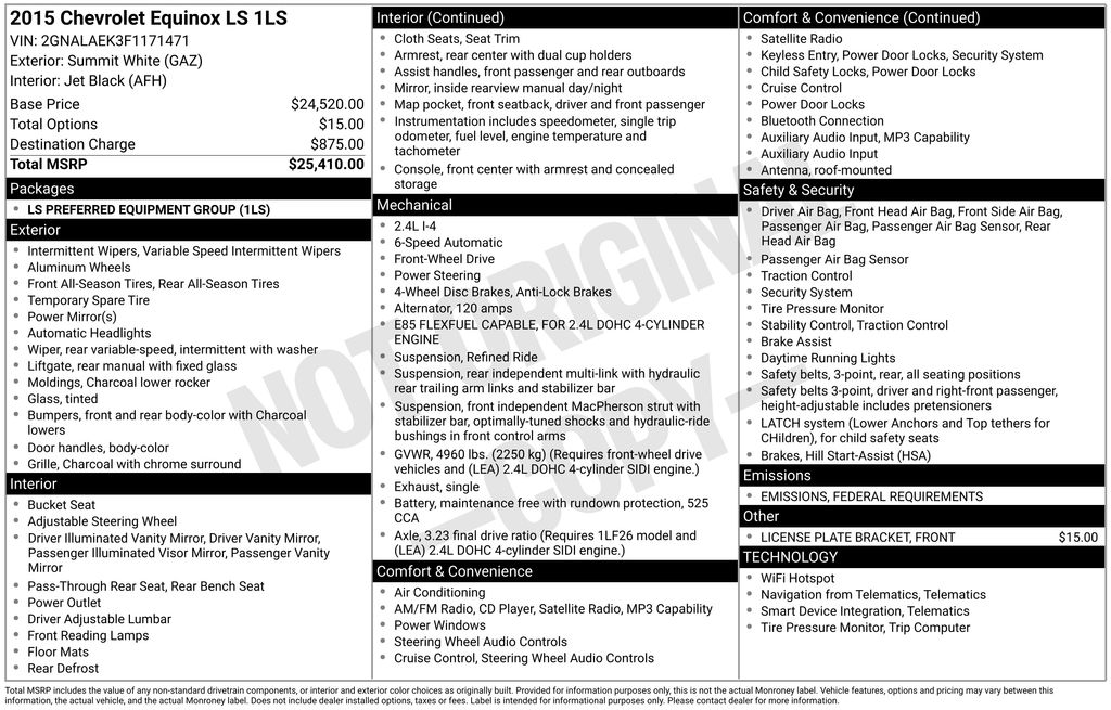 2015 Chevrolet Equinox