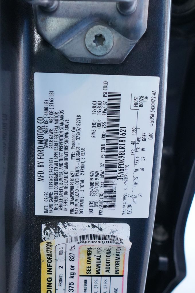 2020 Ford Fusion Titanium - Photo 40