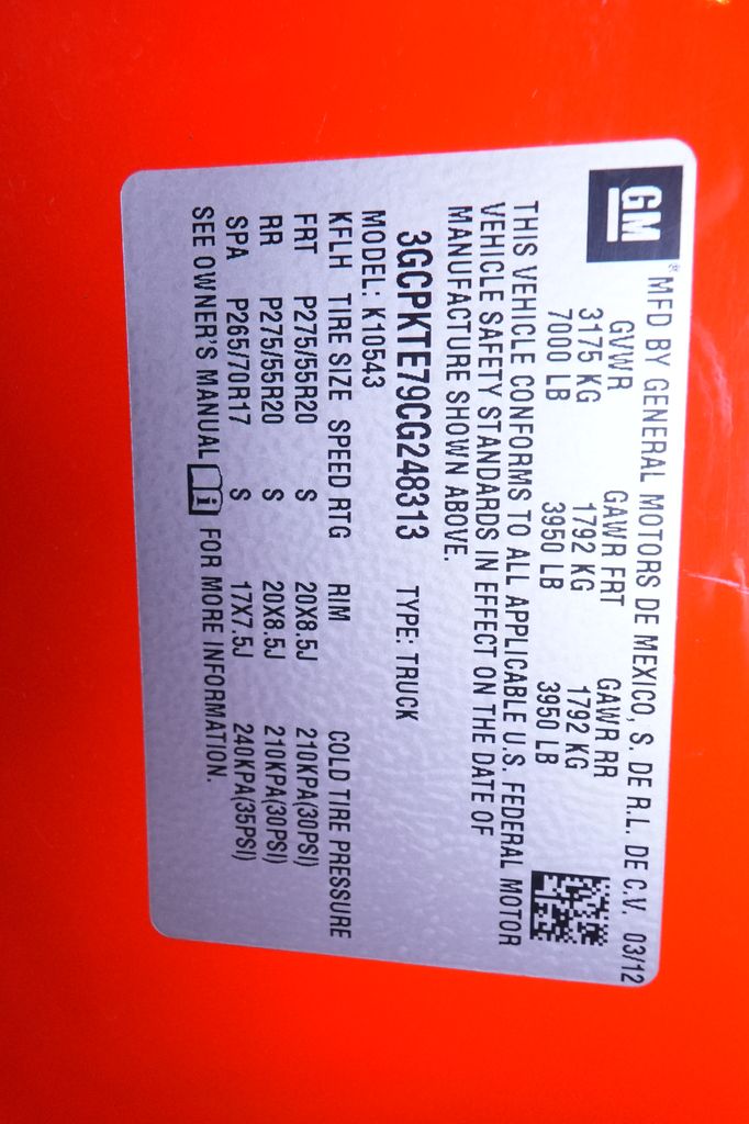 2012 Chevrolet Silverado 1500