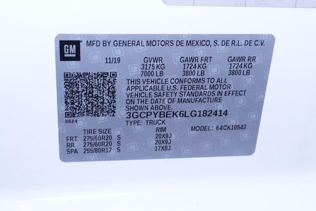 2020 Chevrolet Silverado 1500