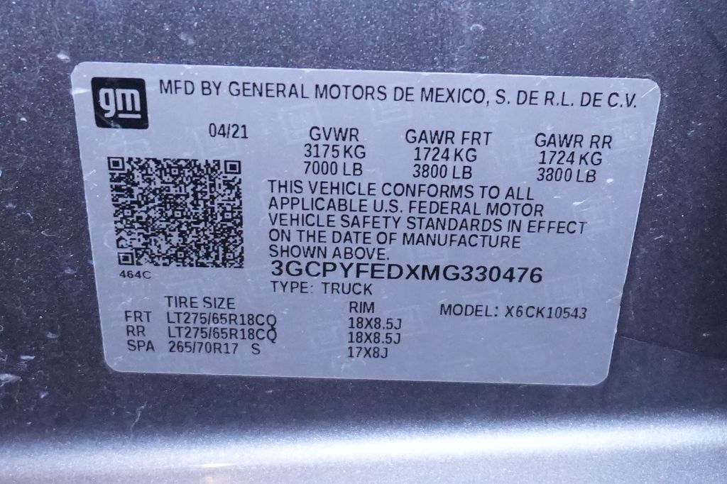 2021 Chevrolet Silverado 1500