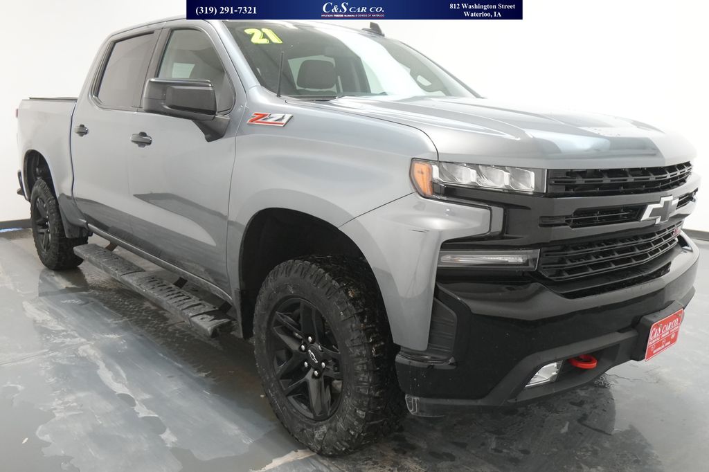 Used 2021 Chevrolet Silverado 1500 LT Trail Boss Trucks