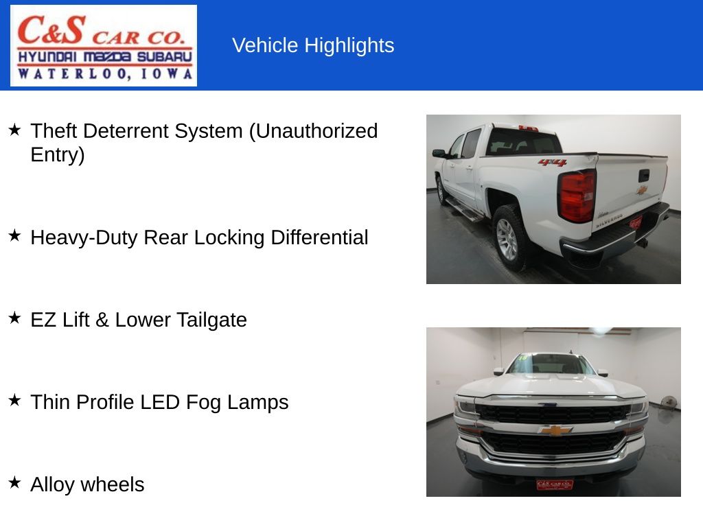 2018 Chevrolet Silverado 1500