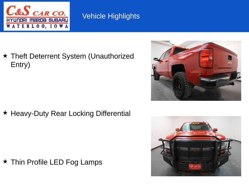 2018 Chevrolet Silverado 1500