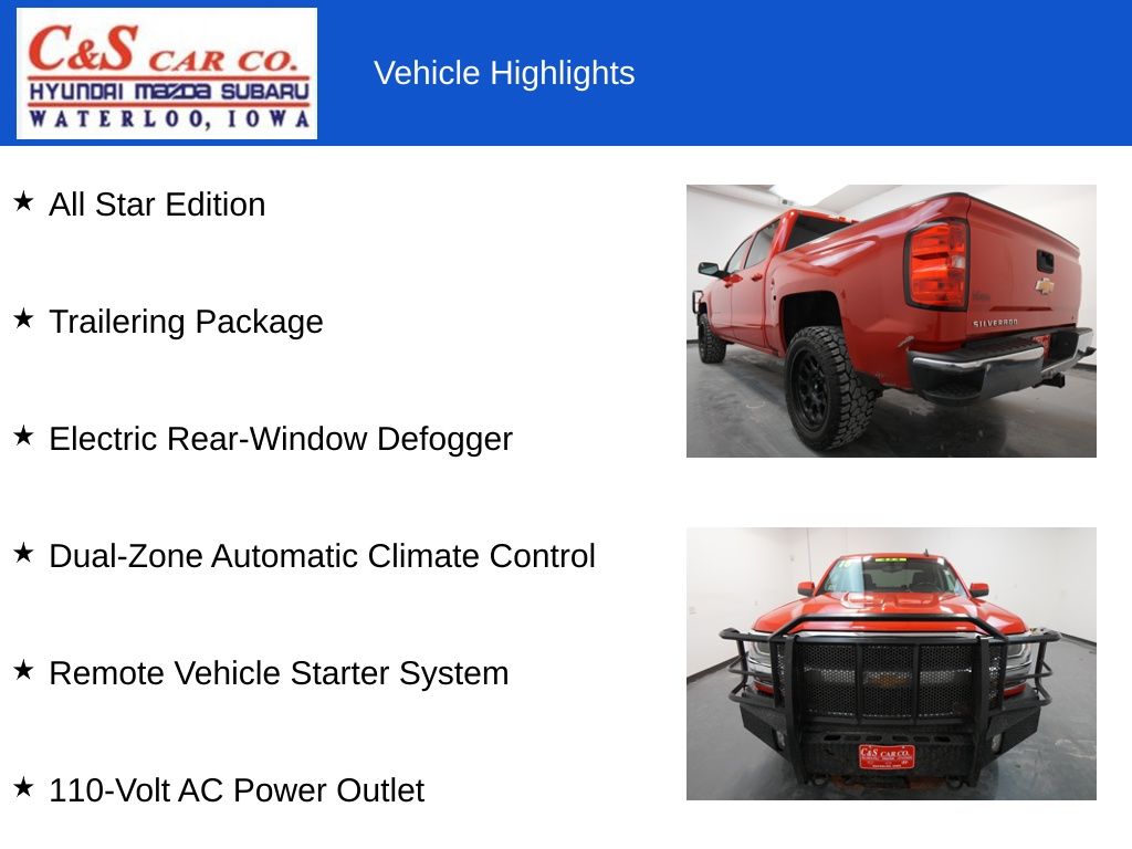 2018 Chevrolet Silverado 1500