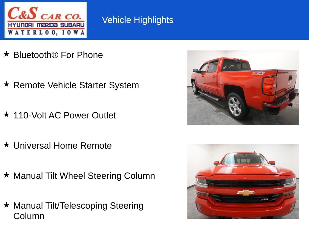 2017 Chevrolet Silverado 1500