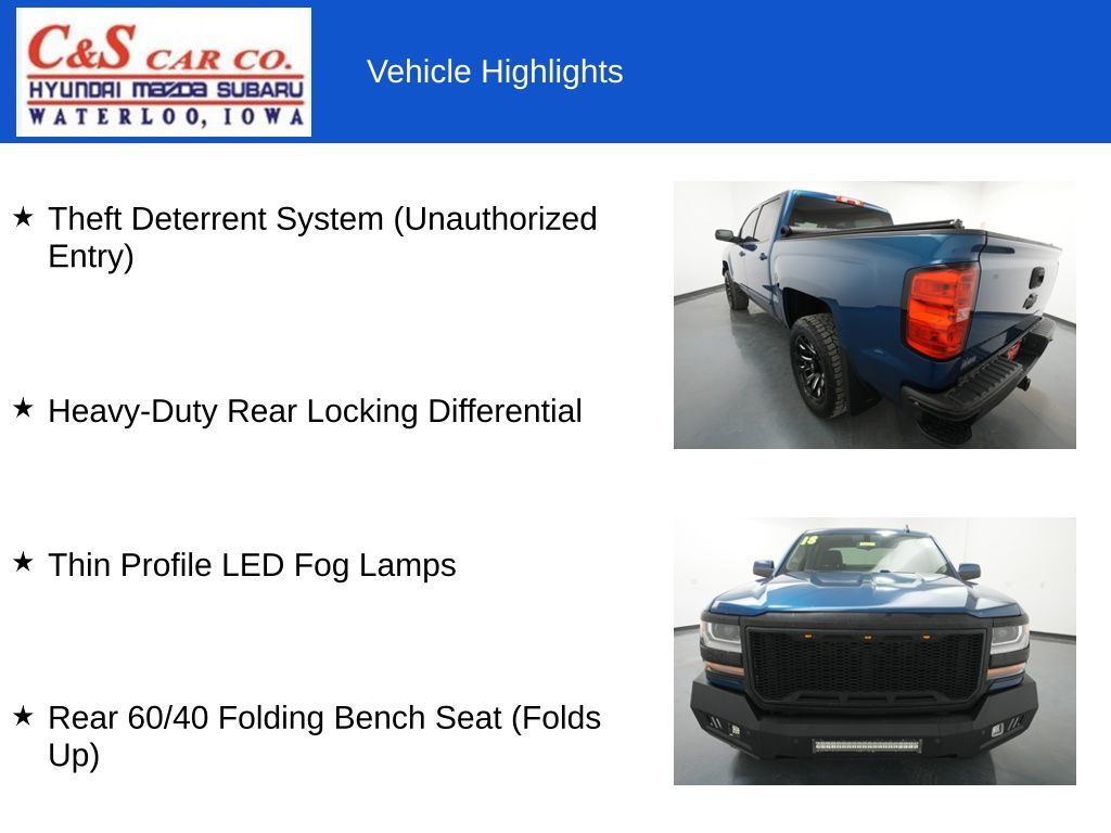 2018 Chevrolet Silverado 1500