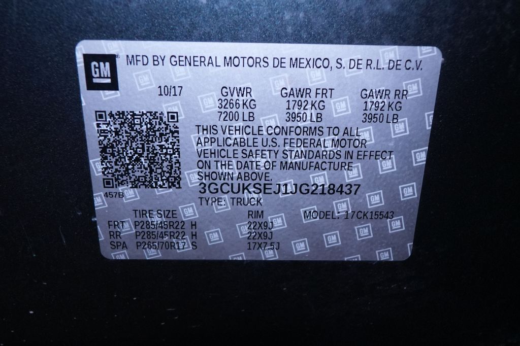 2018 Chevrolet Silverado 1500