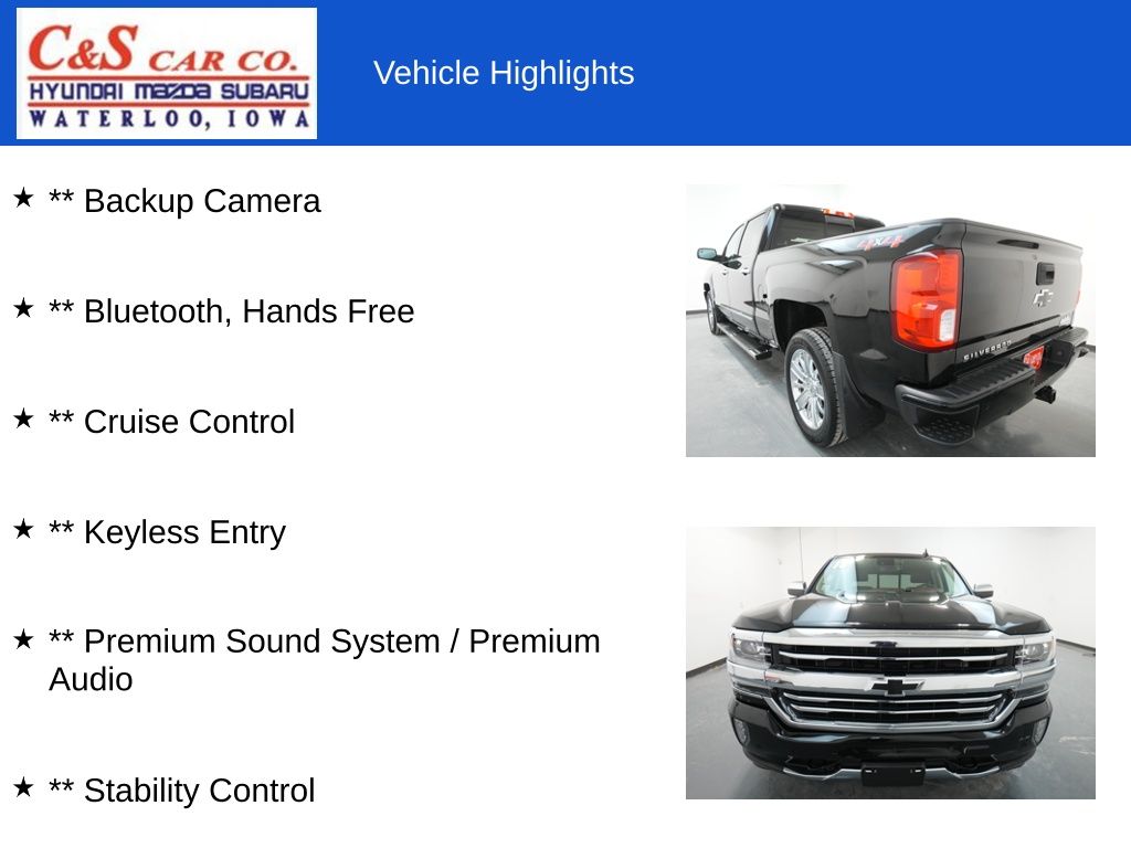 2018 Chevrolet Silverado 1500