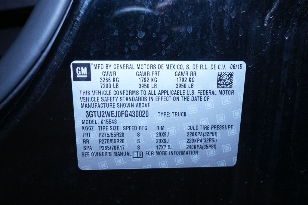 2015 GMC Sierra 1500