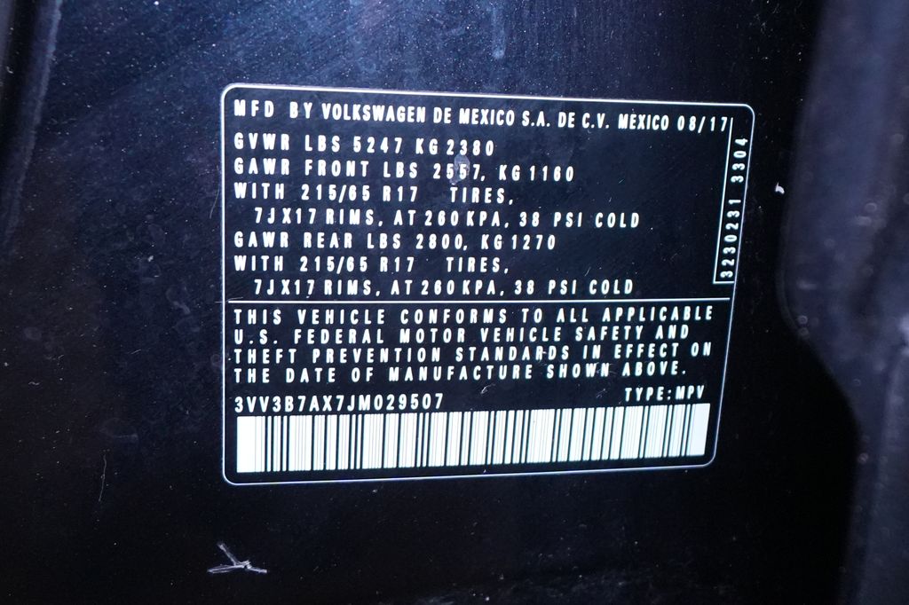 2018 Volkswagen Tiguan