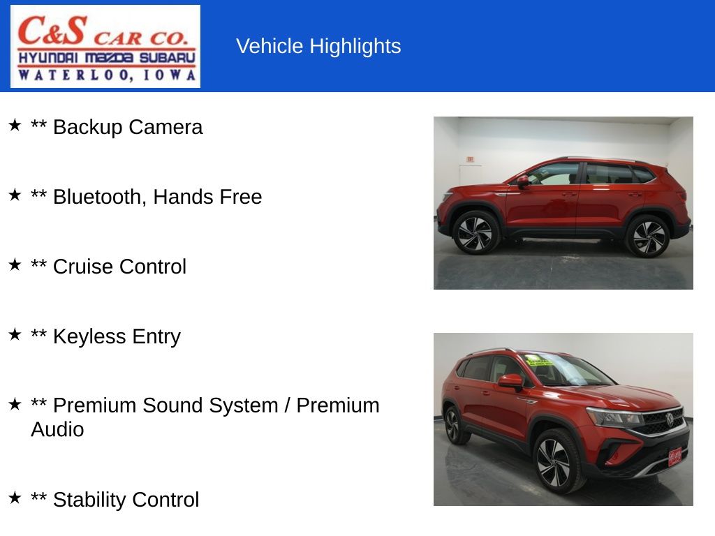 2024 Volkswagen Taos