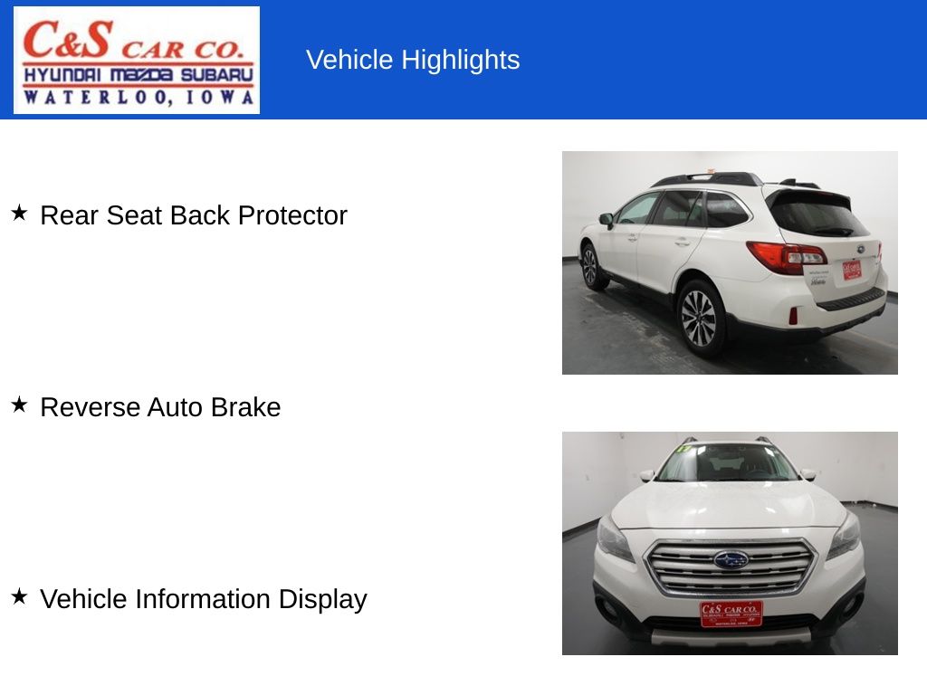 2017 Subaru Outback