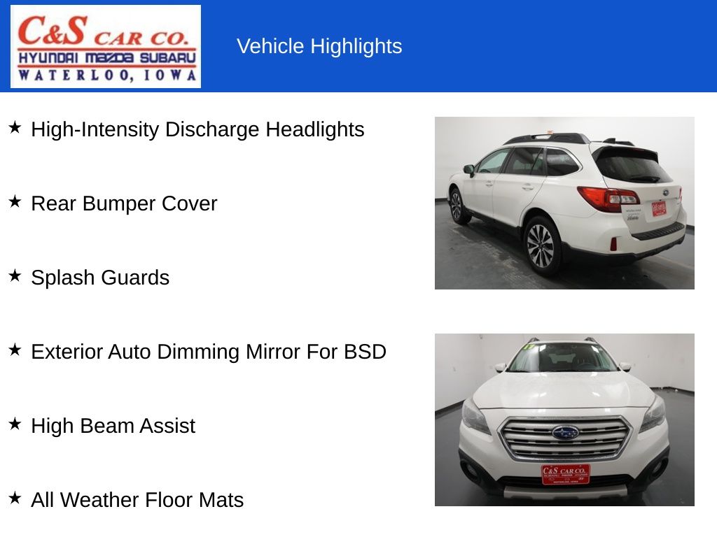2017 Subaru Outback