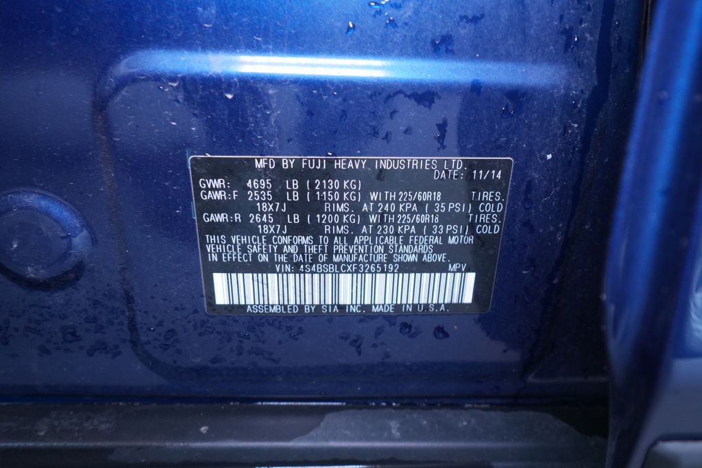 2015 Subaru Outback