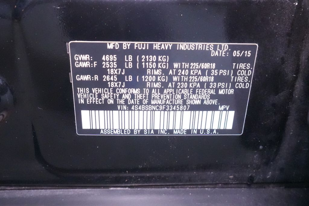 2015 Subaru Outback