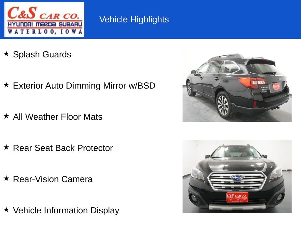 2015 Subaru Outback